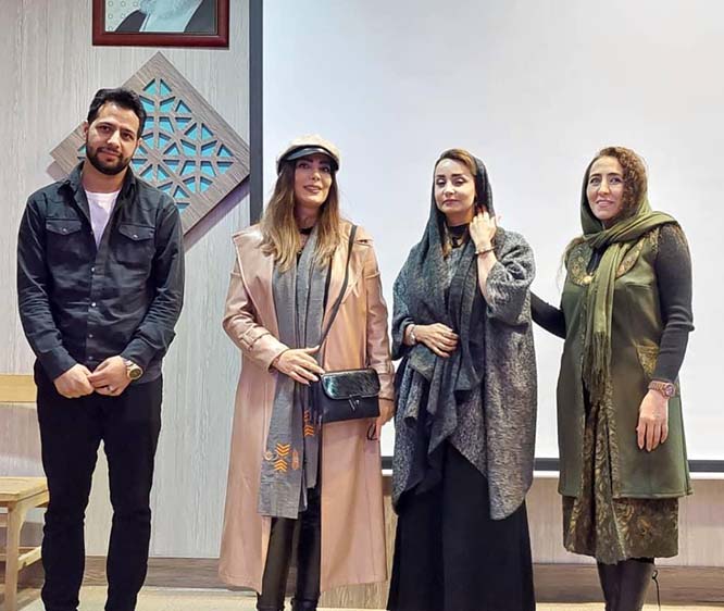 عکس های فاطمه فرزین در فیلم کوتاه میهمان ناخوانده